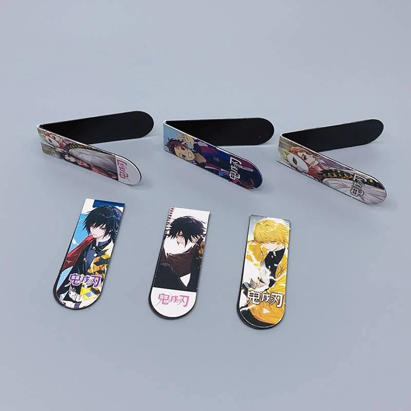 6 Pcs Anime Cute Metal Magneti - Bookmark Magnetic Clip recension och pris