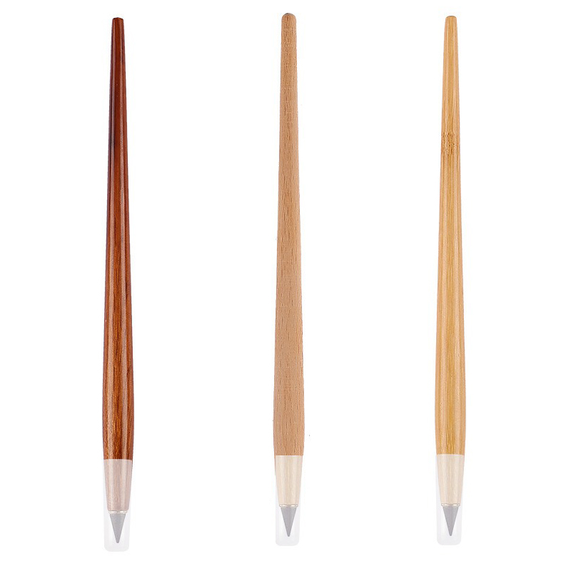 Wooden Eternal Pencil No Sharp - Is Stationery Office Supply recension och pris