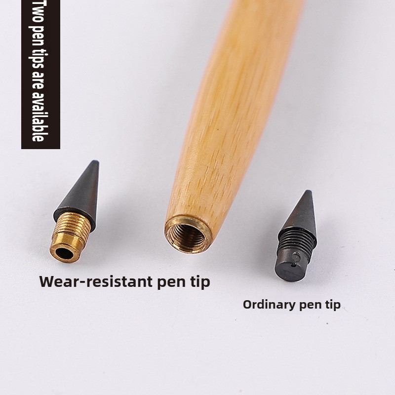 Wooden Eternal Pencil No Sharp - Is Stationery Office Supply recension och pris