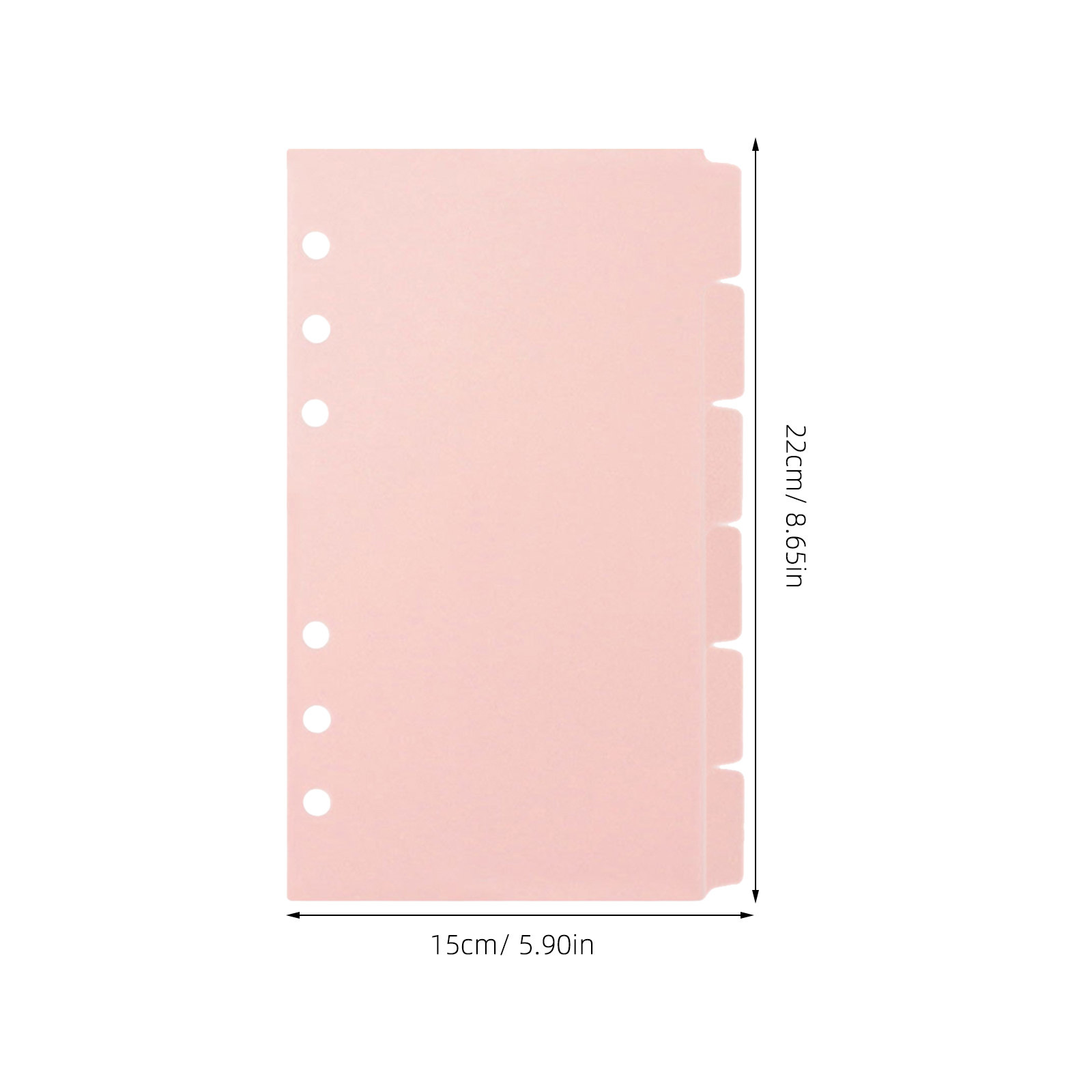 6 Sheets Binder Dividers with  - Index Tab Divider recension och pris