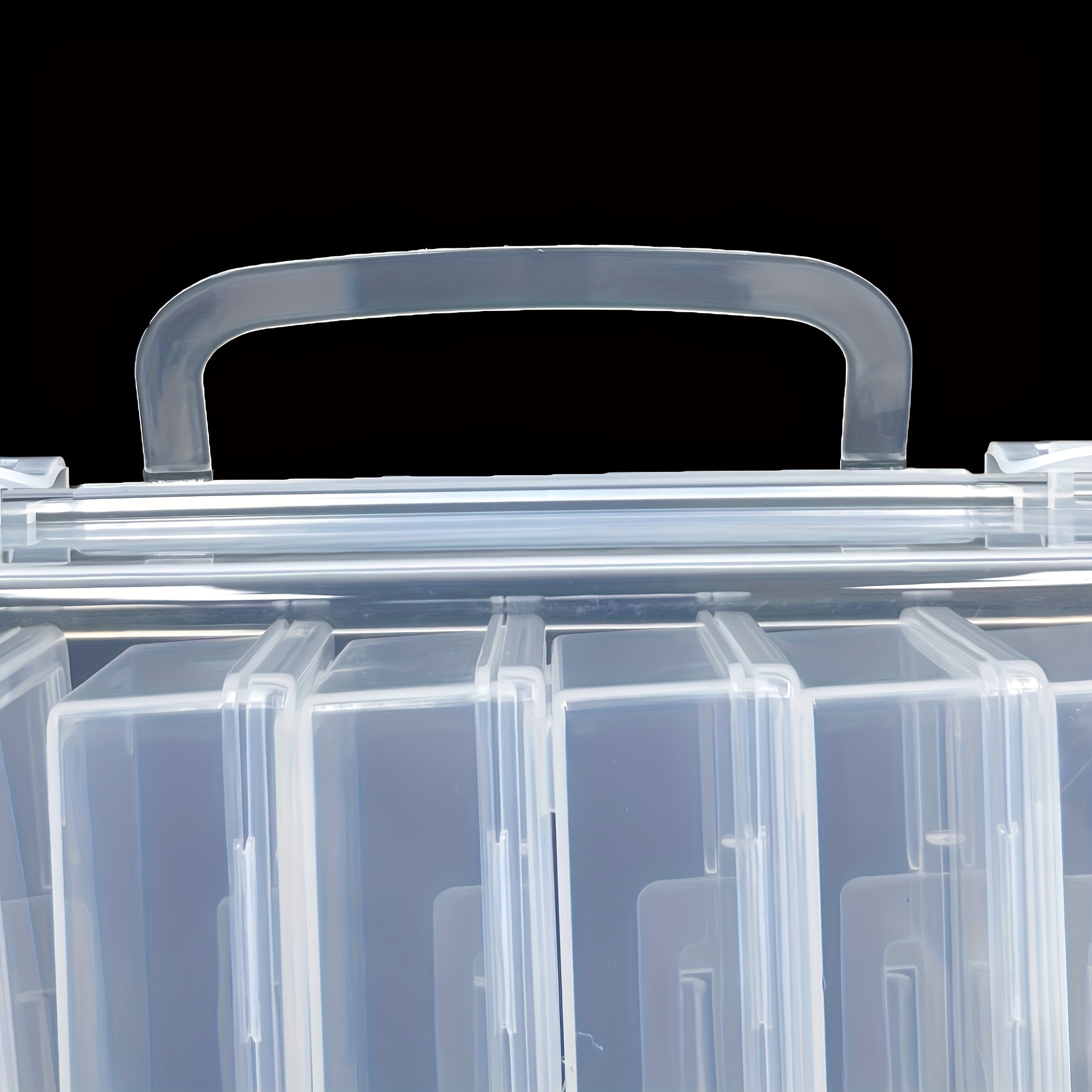 Transparent Plastic Storage Bo - Stationery Office Supply Store recension och pris