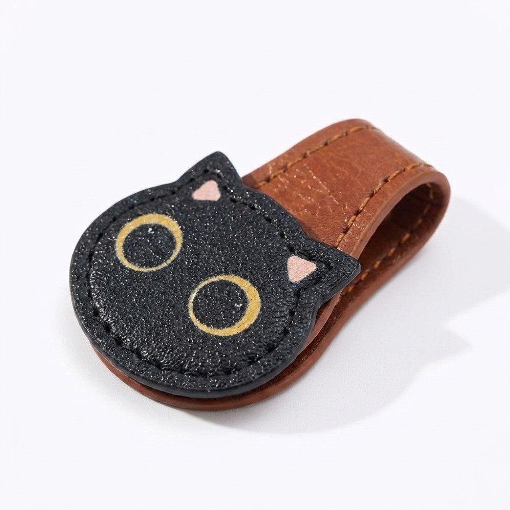 Cute PU Magnetic Page Clip Cat - Bookmark Magnetic Clip recension och pris