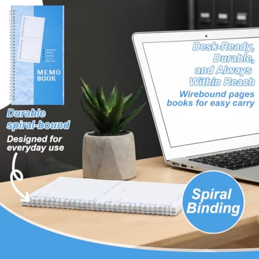 3 Pack Memorandum Book Carbon  - Carbon Copy Book recension och pris