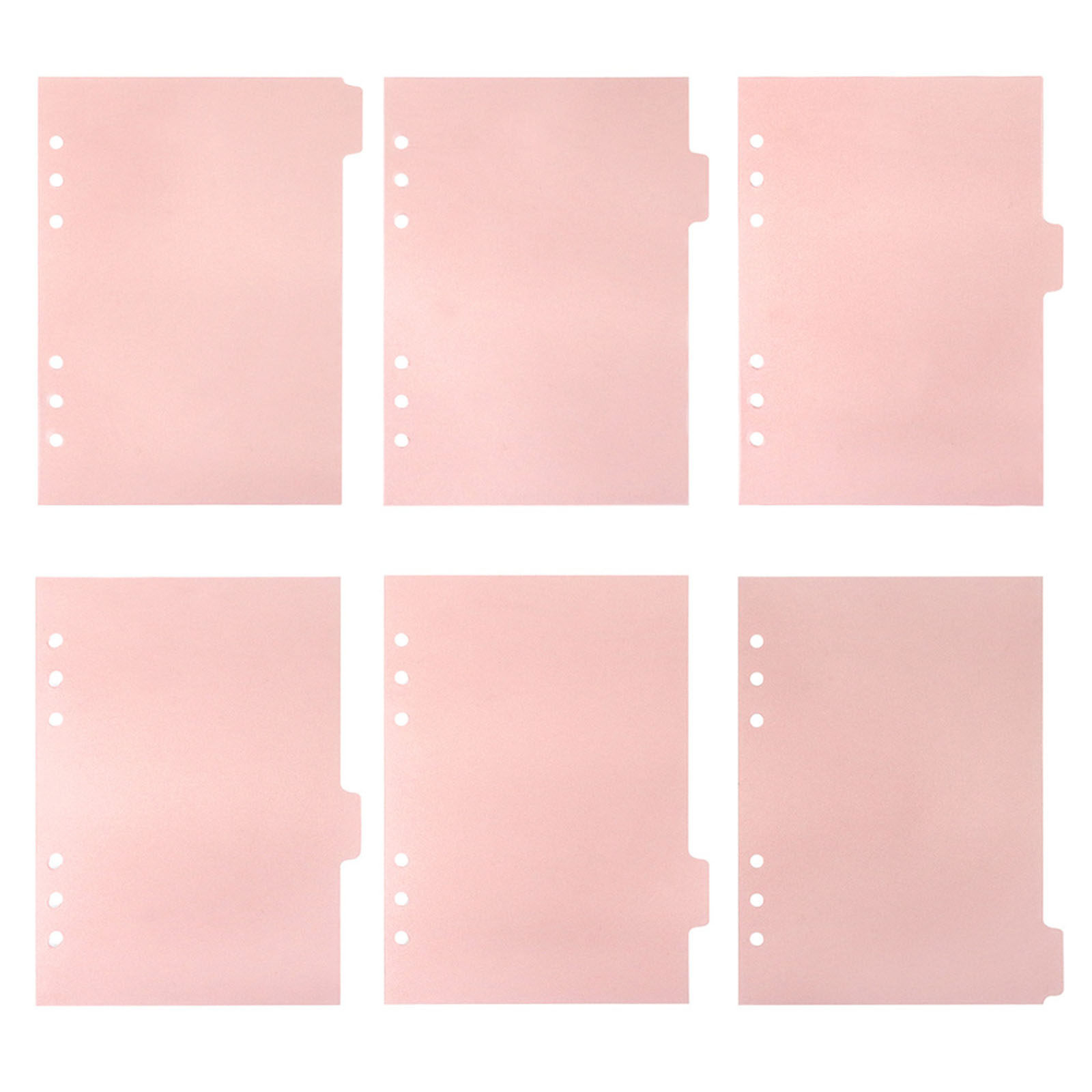 6Pcs Notebook Dividers with Wr - Index Tab Divider recension och pris
