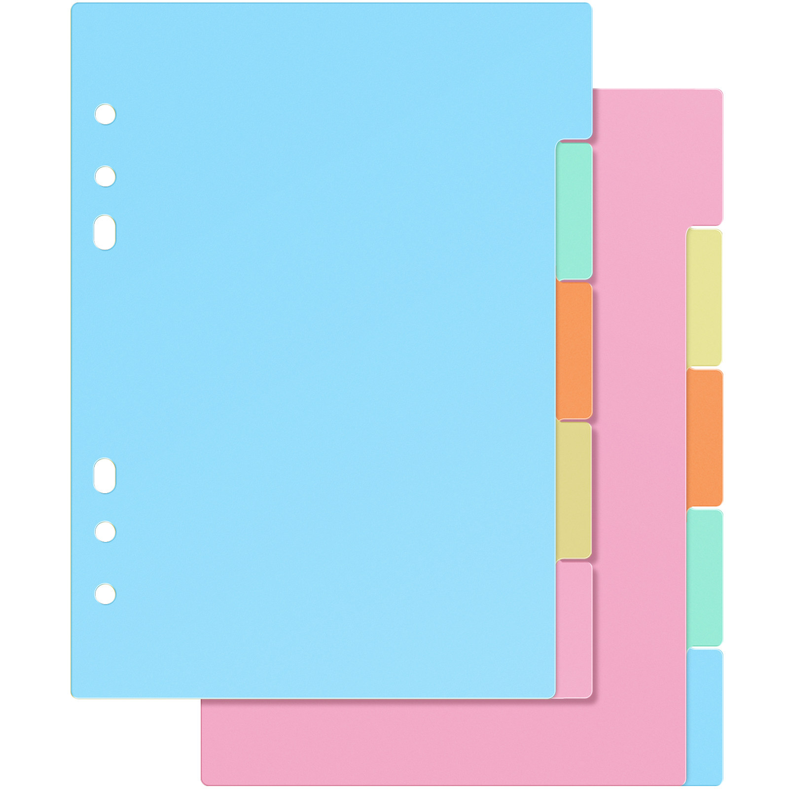 10Pcs Plastic Dividers Tab Ind - Index Tab Divider recension och pris