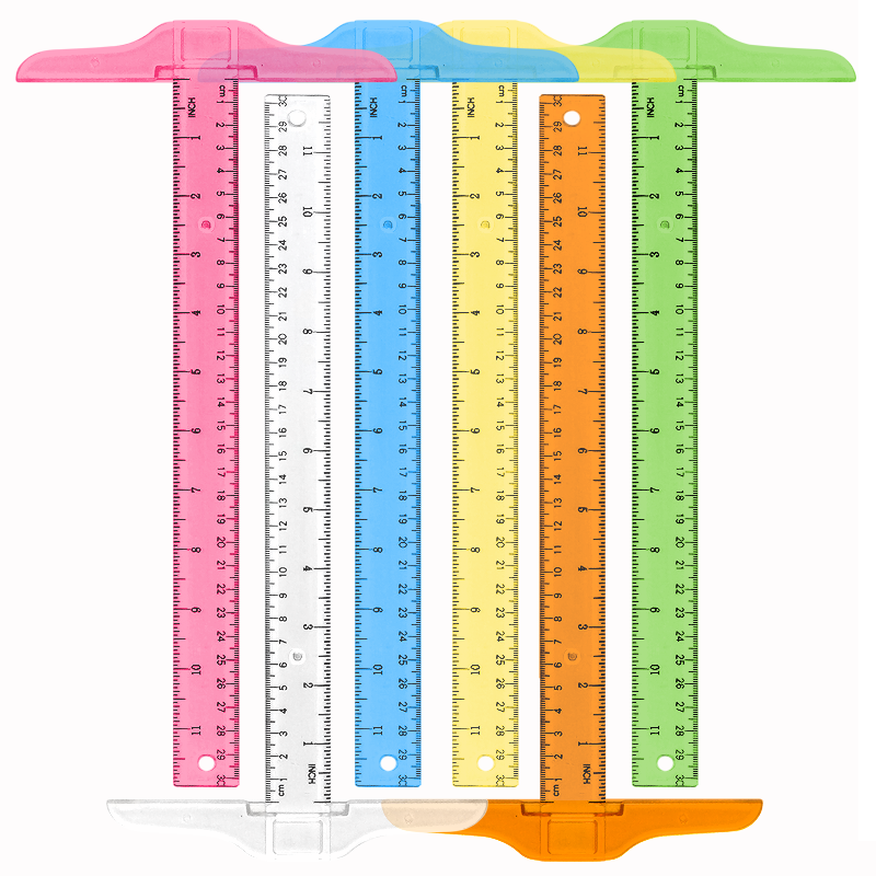 1Pc T-shaped Double Side Scale - Is Stationery Office Supply recension och pris