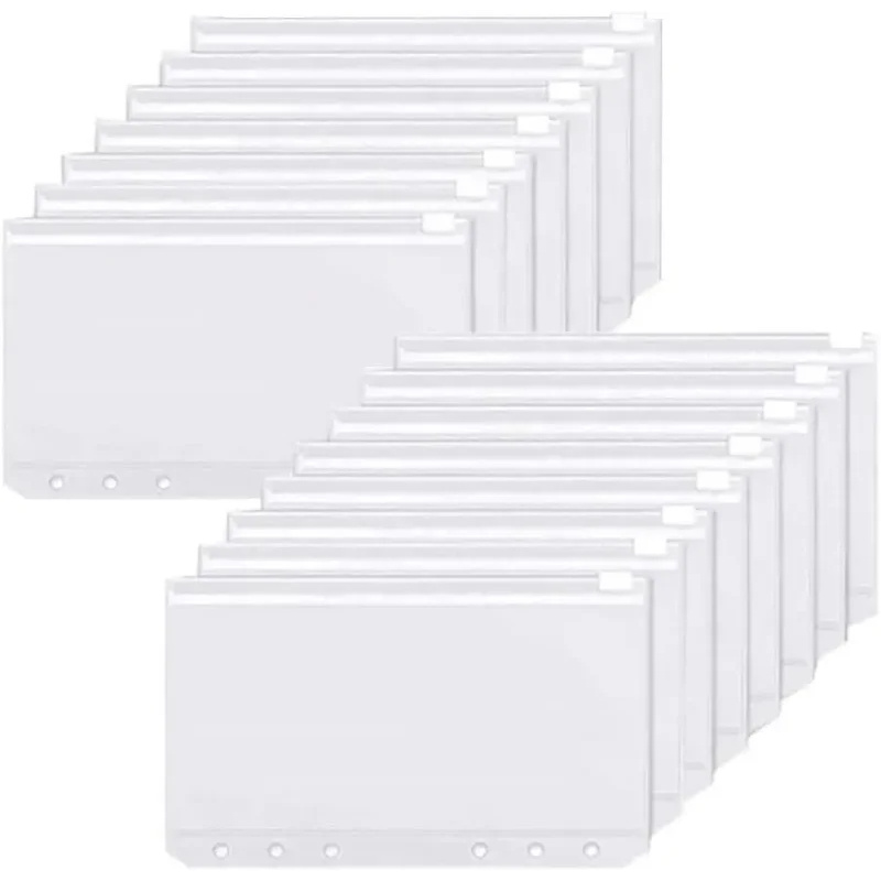 Binder Pockets A6 6-Hole Zippe - Planner Weekly Budget recension och pris