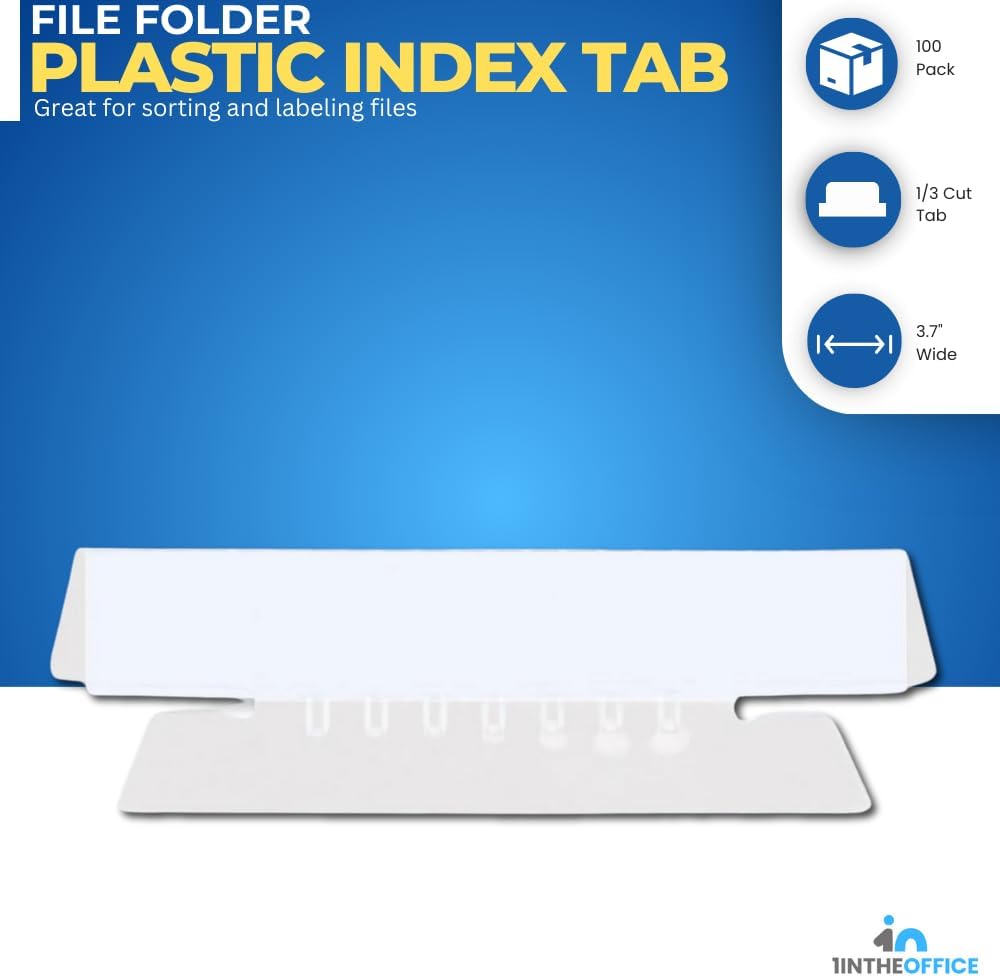 Clear Hanging Folder Tabs and  - File Folder Hanging recension och pris