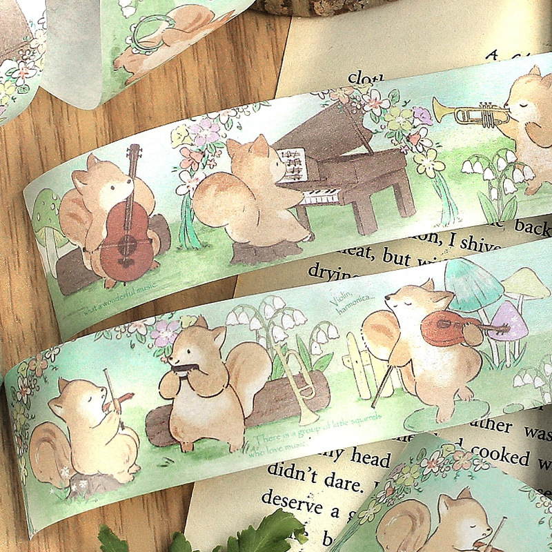 3cm*3m Kawaii Cartoon Washi ta - Label Printer Tape recension och pris