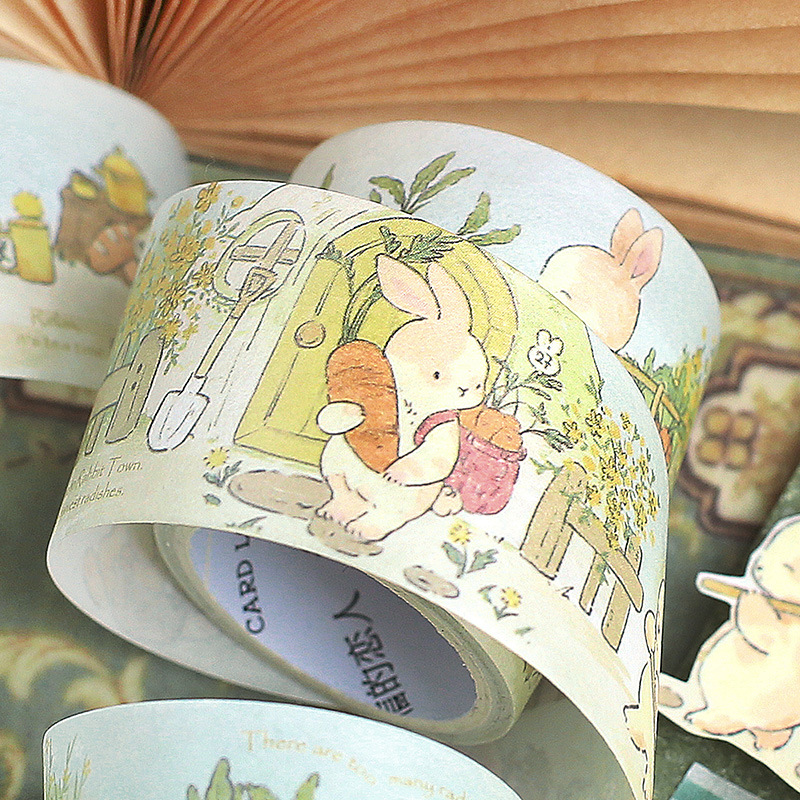 3cm*3m Kawaii Cartoon Washi ta - Label Printer Tape recension och pris