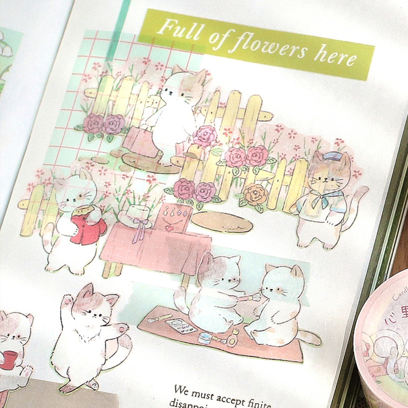 3cm*3m Kawaii Cartoon Washi ta - Label Printer Tape recension och pris