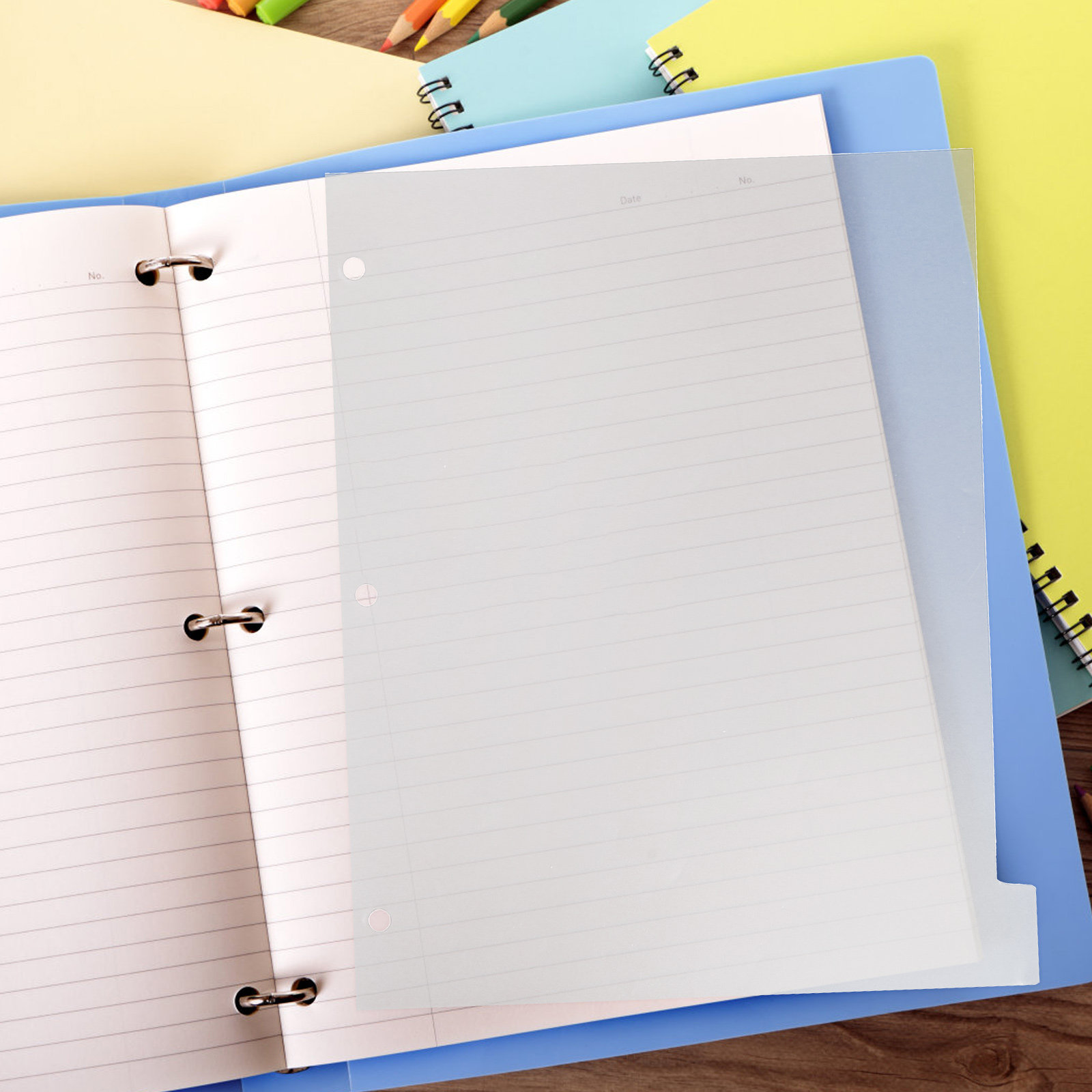 8 Sheets Clear Index Dividers  - Index Tab Divider recension och pris