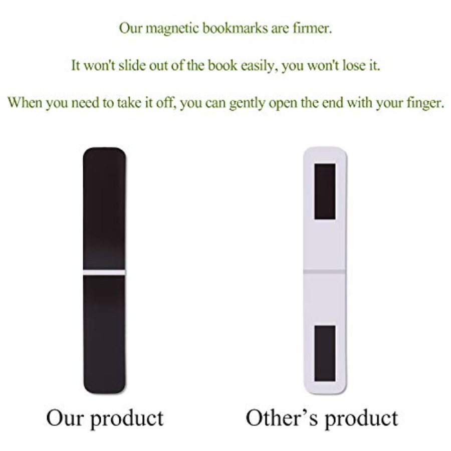 10 Pieces Magnetic Bookmarks C - Bookmark Magnetic Clip recension och pris
