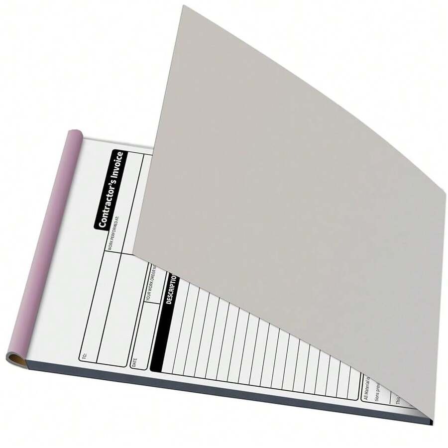 Contractor Invoice Books, 3 Pa - Carbon Copy Book recension och pris