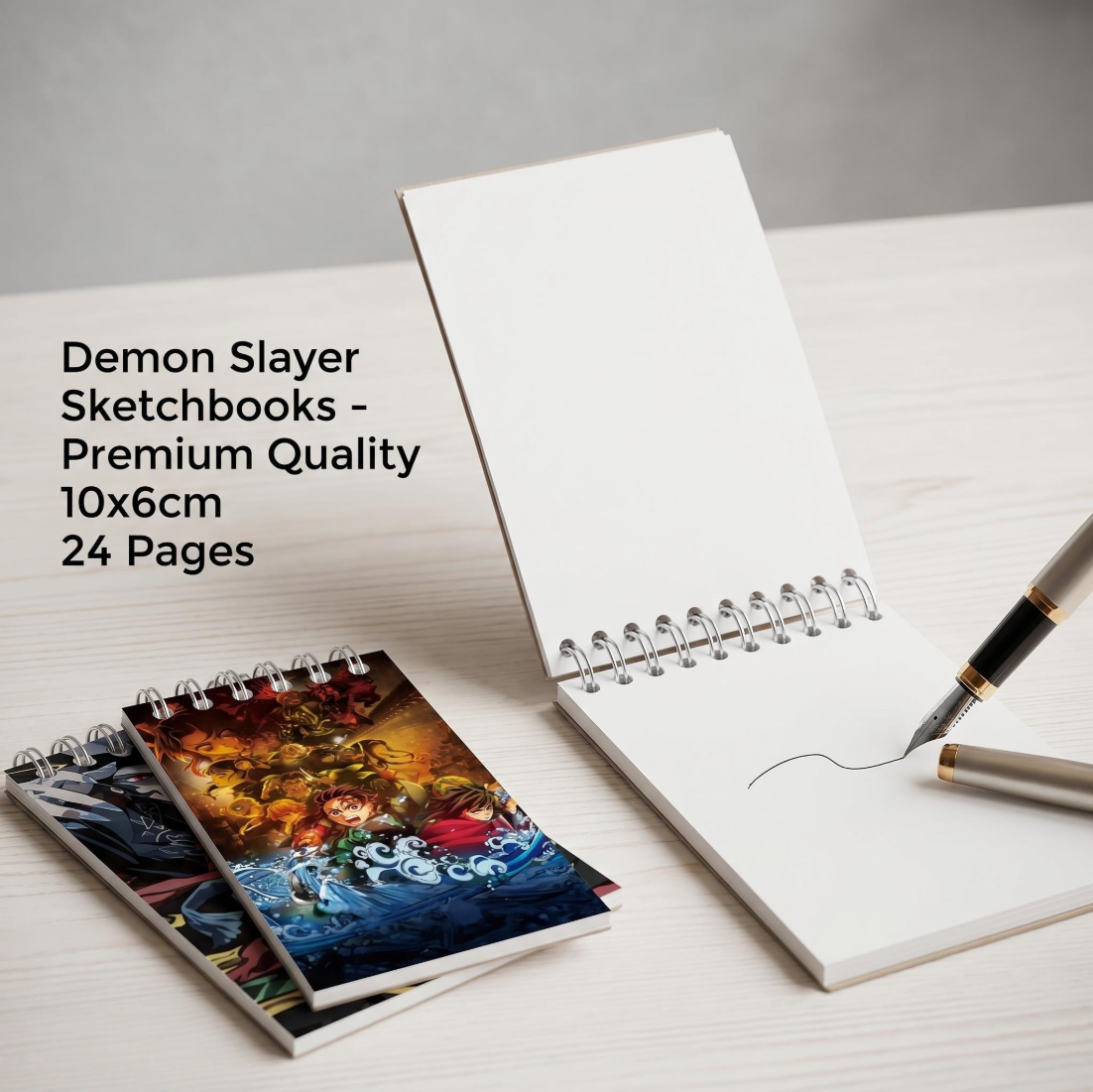 10PCS Demon Slayer Notepads. S - Is Stationery Office Supply recension och pris