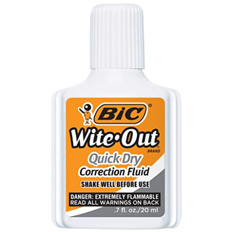 Wite-Out Brand Quick Dry Corre - Correction Fluid White recension och pris