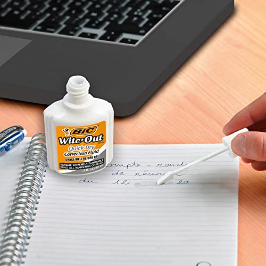 Wite-Out Brand Quick Dry Corre - Correction Fluid White recension och pris