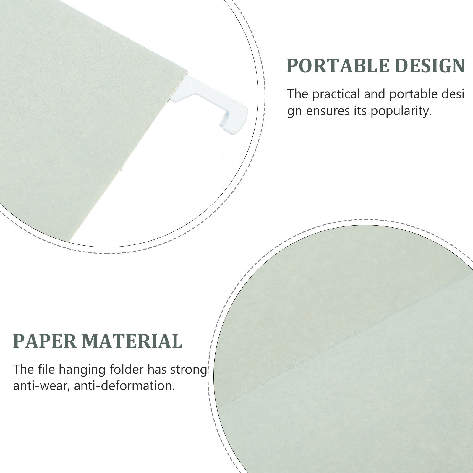 5Pcs Hanging File Folder Set H - File Folder Hanging recension och pris