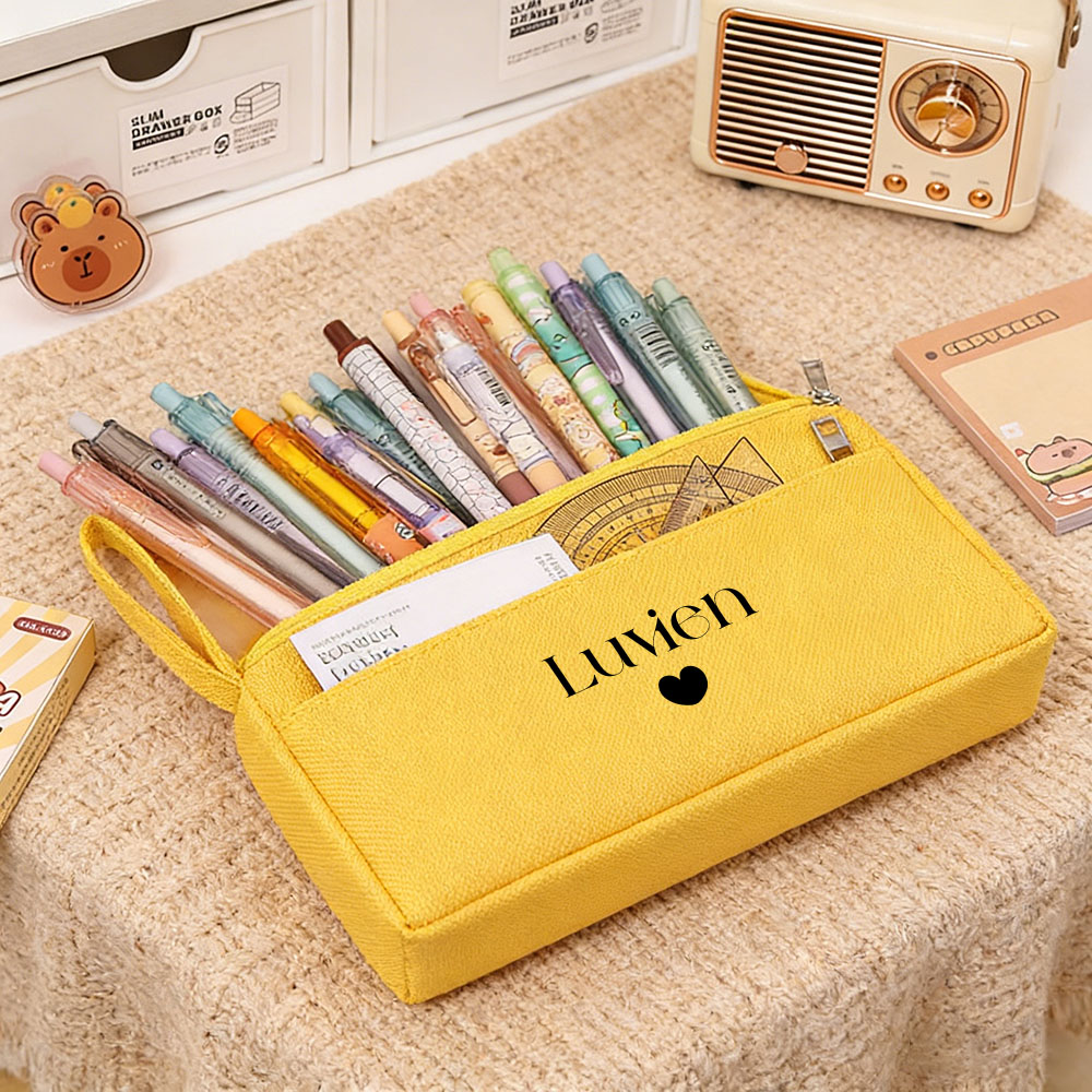 Personalized double-layer penc - Is Stationery Office Supply recension och pris