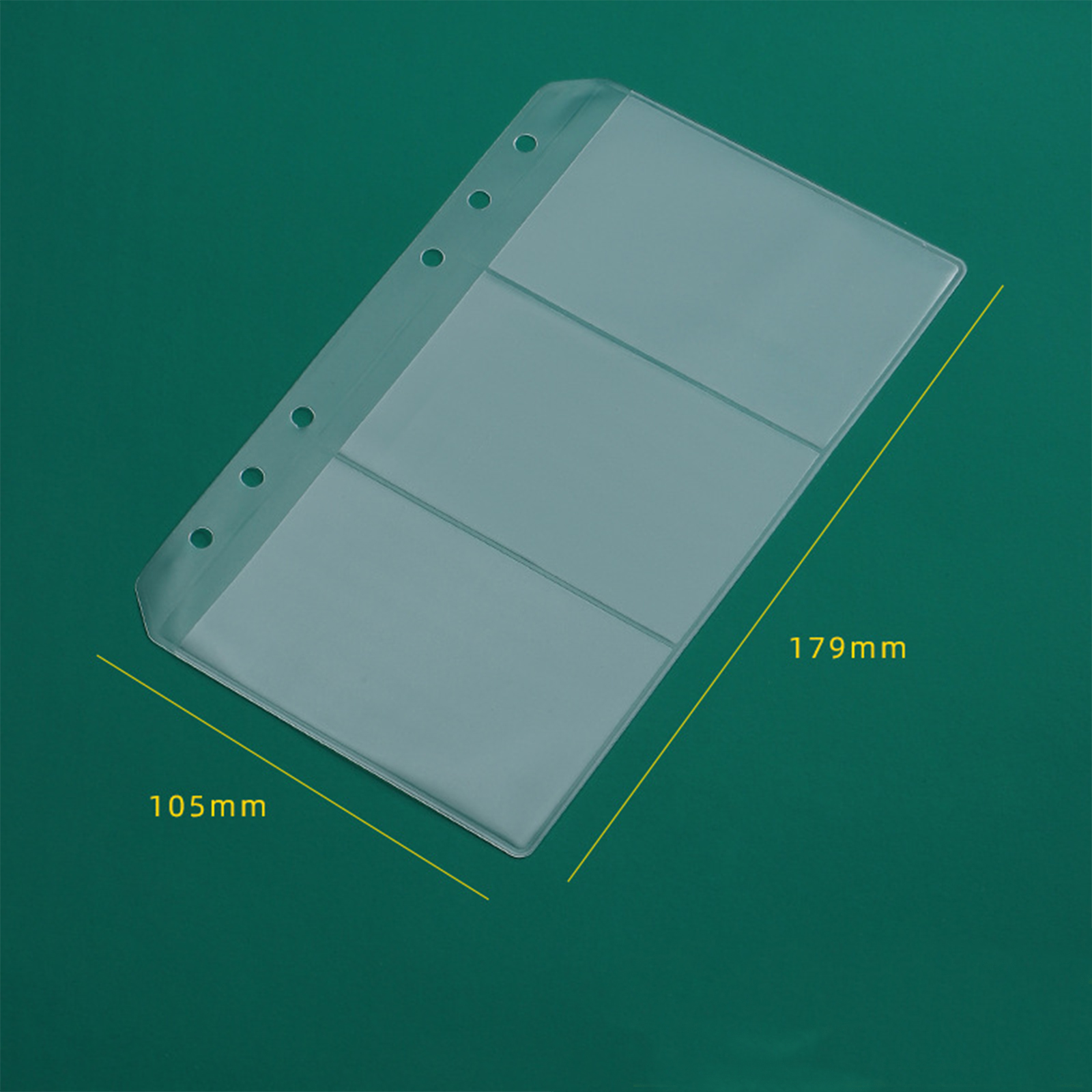 A6 Binder Pockets 6 Holes Cash - Portfolio Folder Zip recension och pris