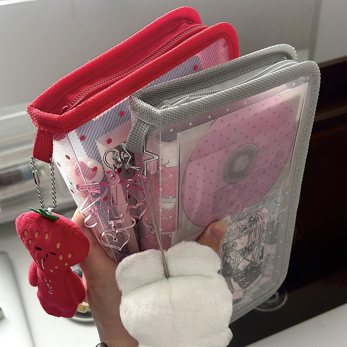 WAKAWAKA Cute PP Twill Zipper  - Portfolio Folder Zip recension och pris