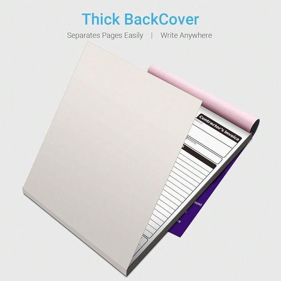 Carbonless Contractor Invoice  - Carbon Copy Book recension och pris