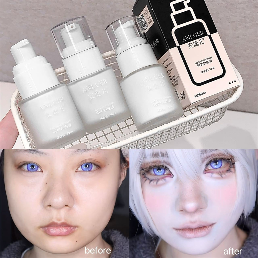 White Liquid Foundation Full C - Correction Fluid White recension och pris