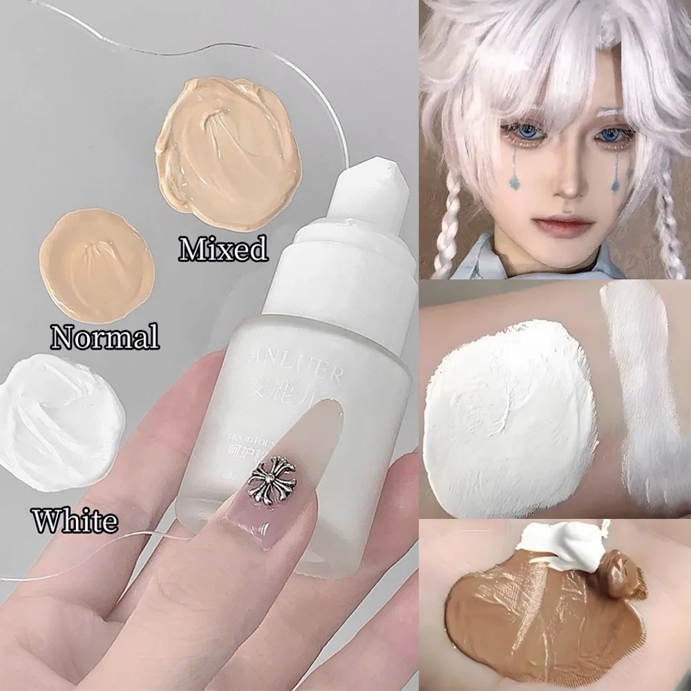 White Liquid Foundation Full C - Correction Fluid White recension och pris