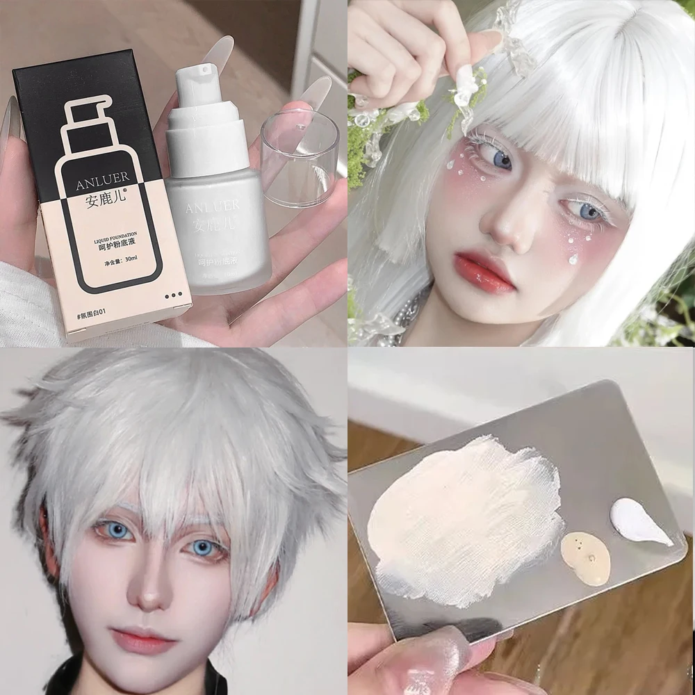 White Liquid Foundation Full C - Correction Fluid White recension och pris