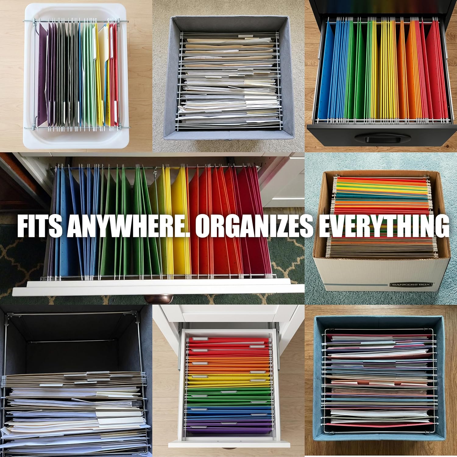 Adjustable Hanging File Folder - File Folder Hanging recension och pris