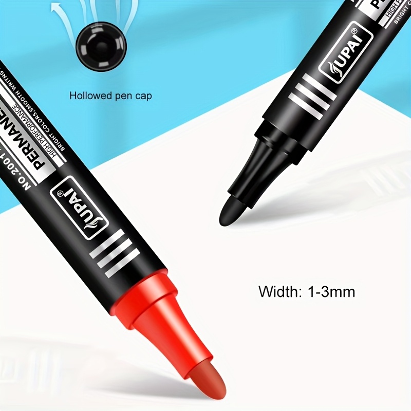 3 Colors Permanent Marker Pens - Ideal Stationery & Office Supply recension och pris