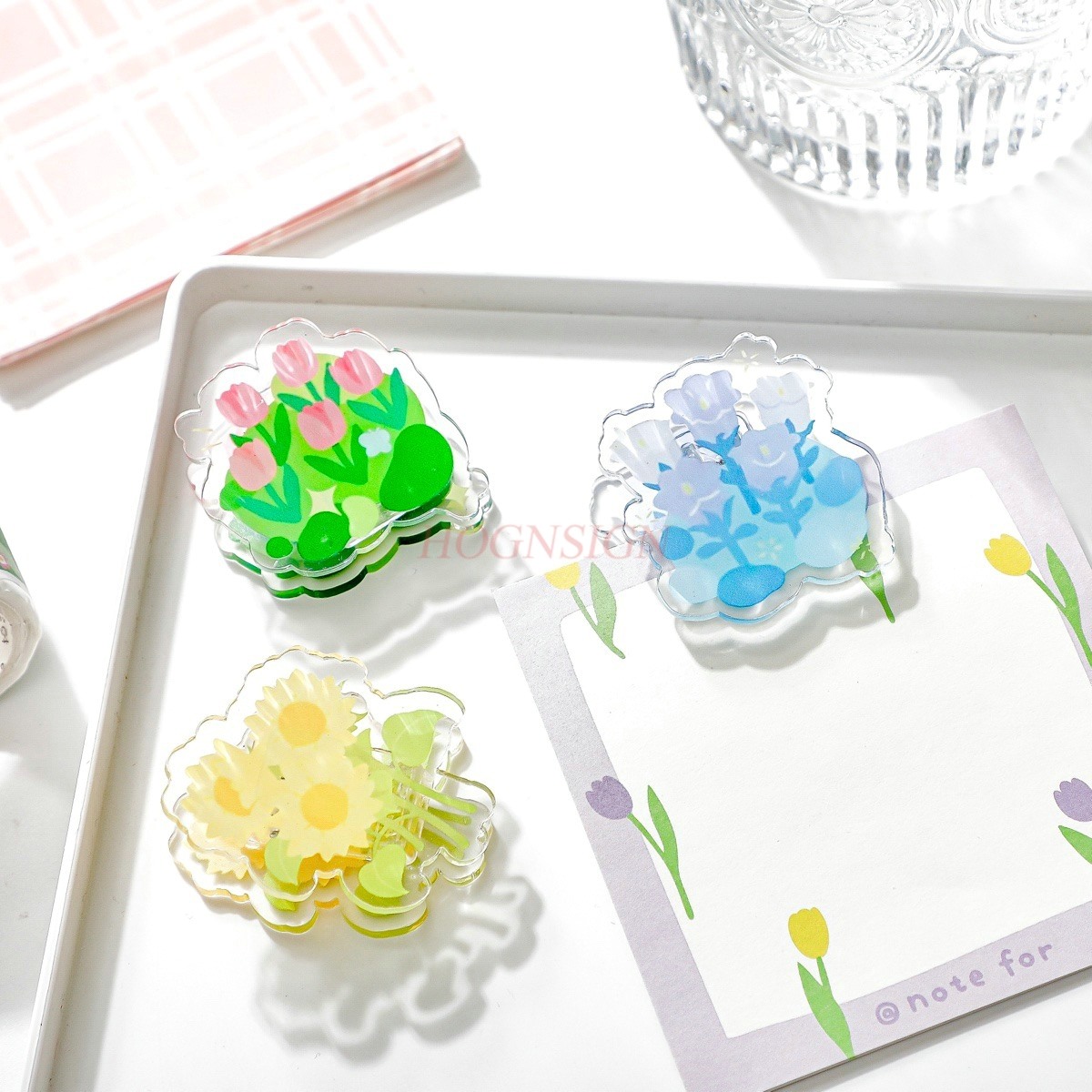 1pcs Afternoon Garden Acrylic  - Is Stationery Office Supply recension och pris