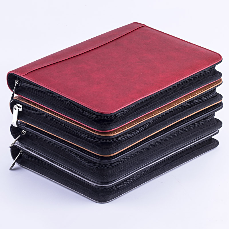 A5 Padfolio File Folder Docume - Portfolio Folder Zip recension och pris