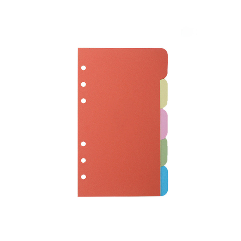 25Pcs A6 Color Dividers Refill - Index Tab Divider recension och pris