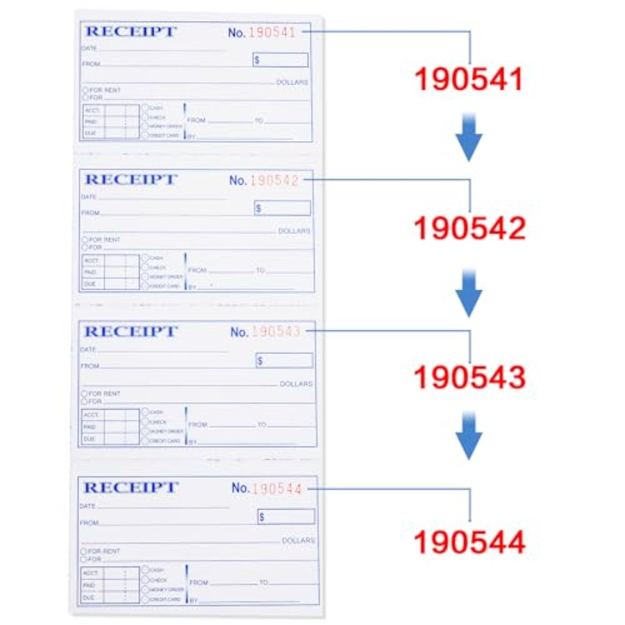 Receipt Book with Carbon Copie - Carbon Copy Book recension och pris