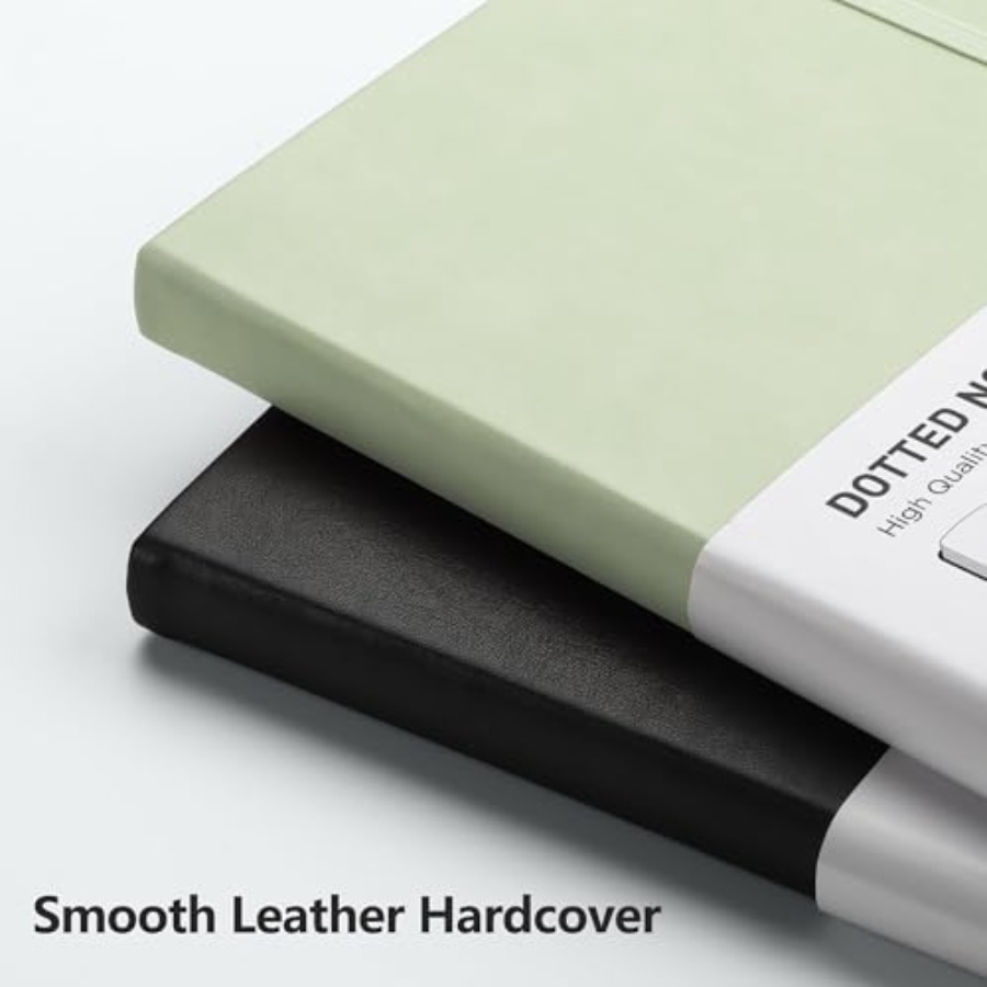 Dotted Journal Notebook, 320 N - Journal Leather Hardcover recension och pris