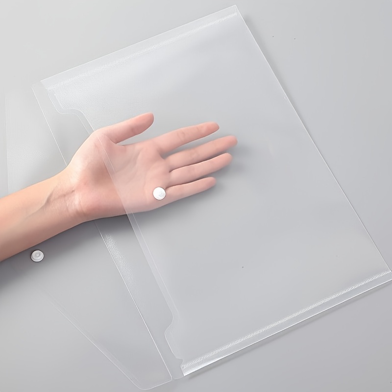 10pcs Transparent A4 Folders C - Is Stationery Office Supply recension och pris