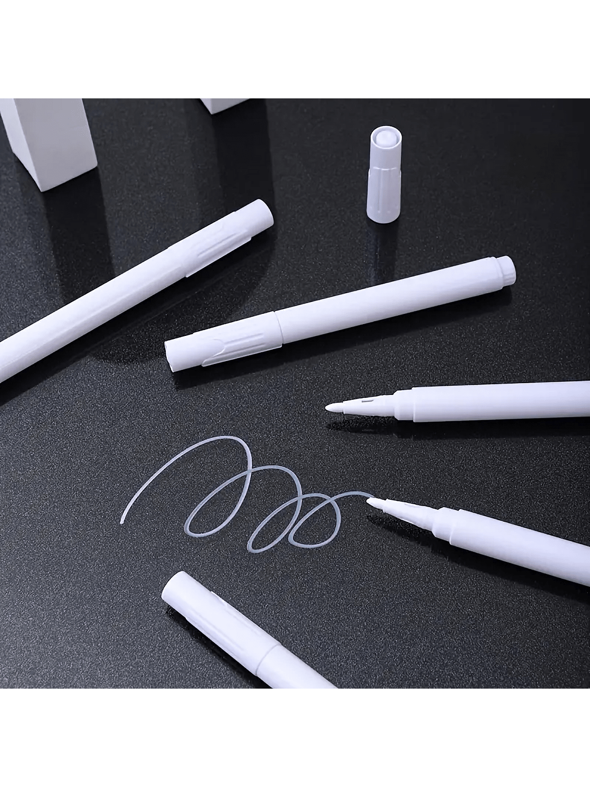 12pcs White Liquid Chalk Marke - Correction Fluid White recension och pris