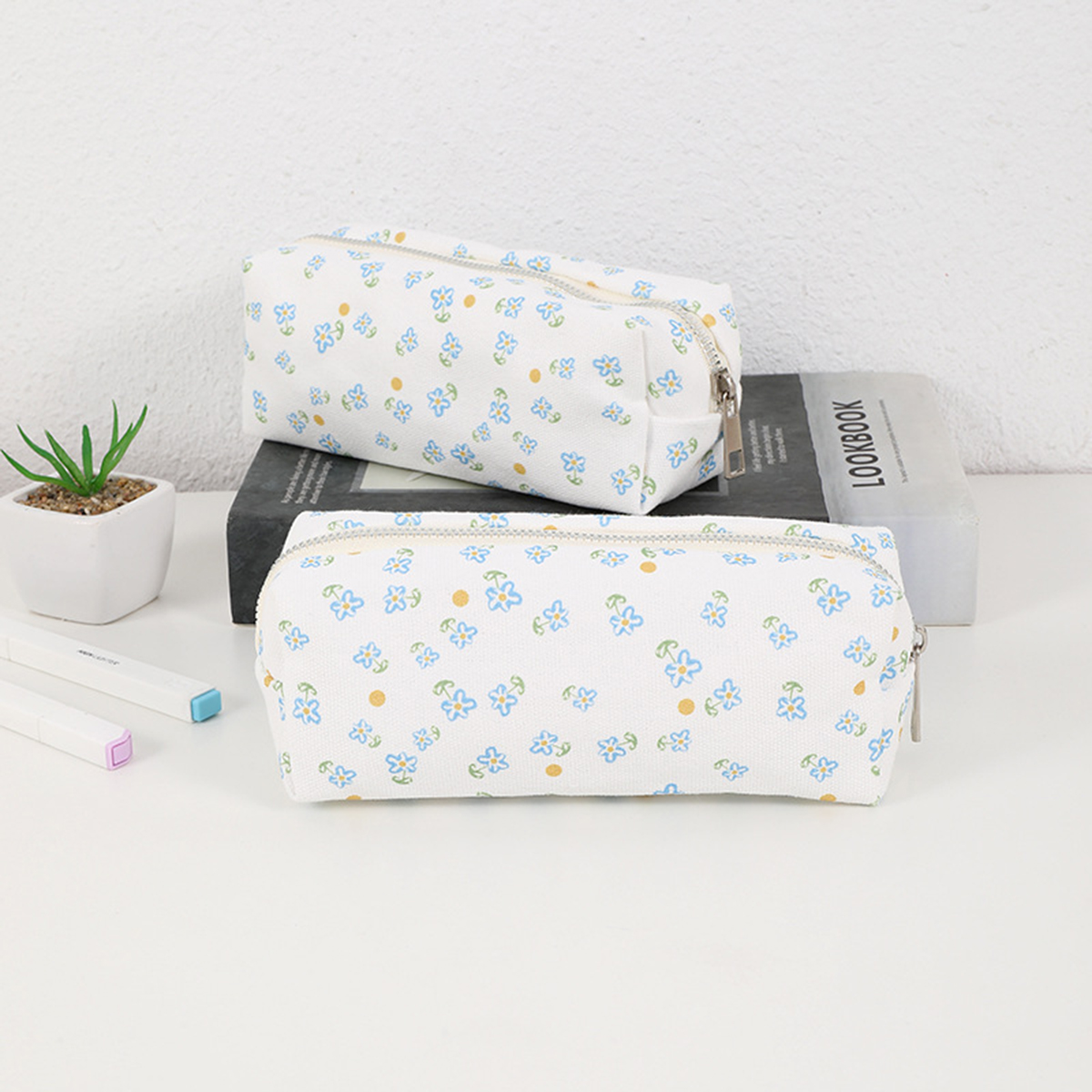 Simple floral printed pencil c - Stationery Office Supply Store recension och pris