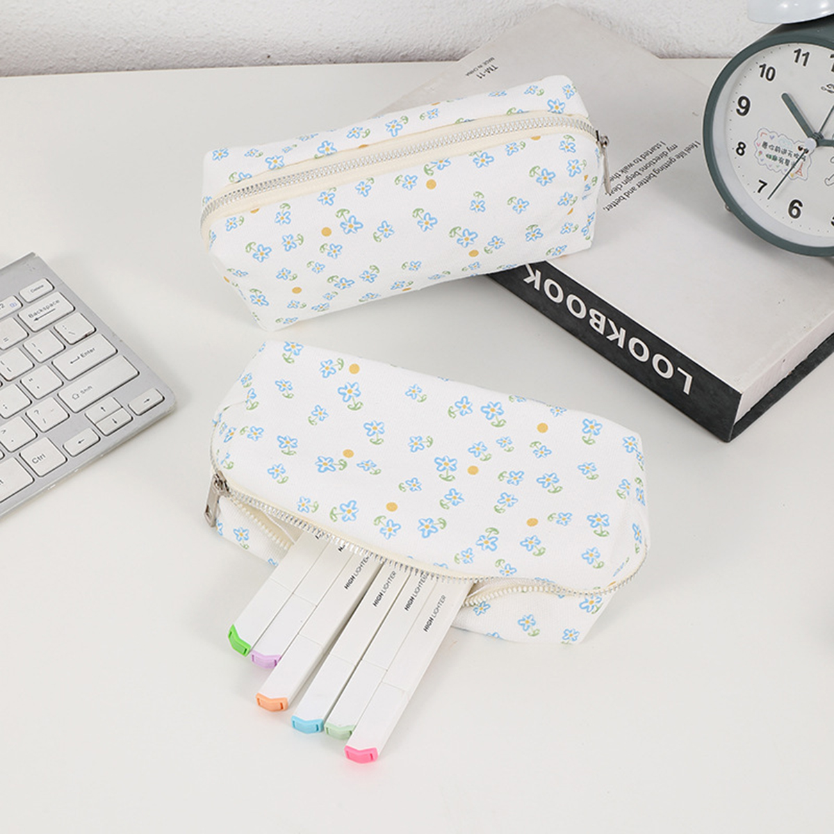 Simple floral printed pencil c - Stationery Office Supply Store recension och pris