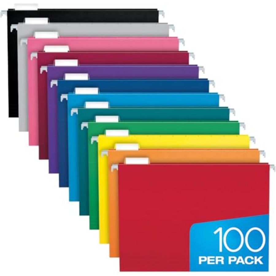 Colored Hanging File Folders L - File Folder Hanging recension och pris