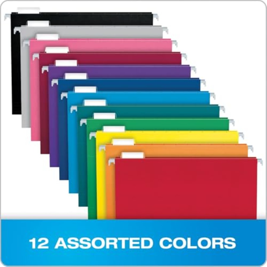 Colored Hanging File Folders L - File Folder Hanging recension och pris