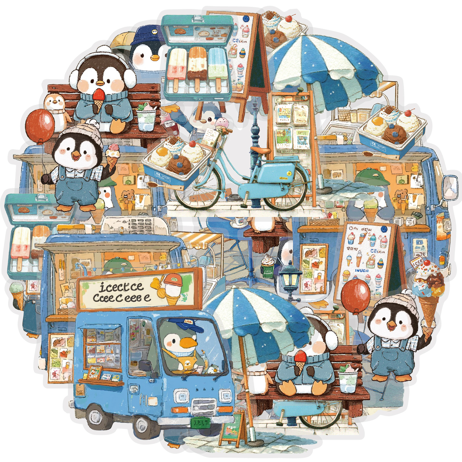 Etori Life 15Pcs Cute Penguin  - Stationery Office Supply Store recension och pris