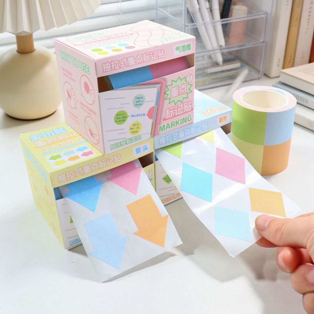 360pcs/Box New Multicolor Stic - Index Tab Divider recension och pris