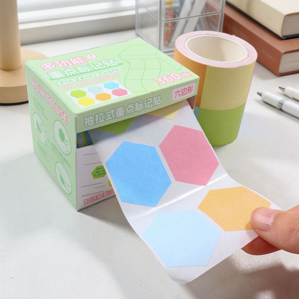 360pcs/Box New Multicolor Stic - Index Tab Divider recension och pris