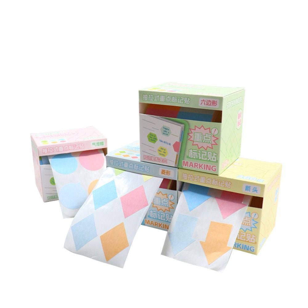 360pcs/Box New Multicolor Stic - Index Tab Divider recension och pris