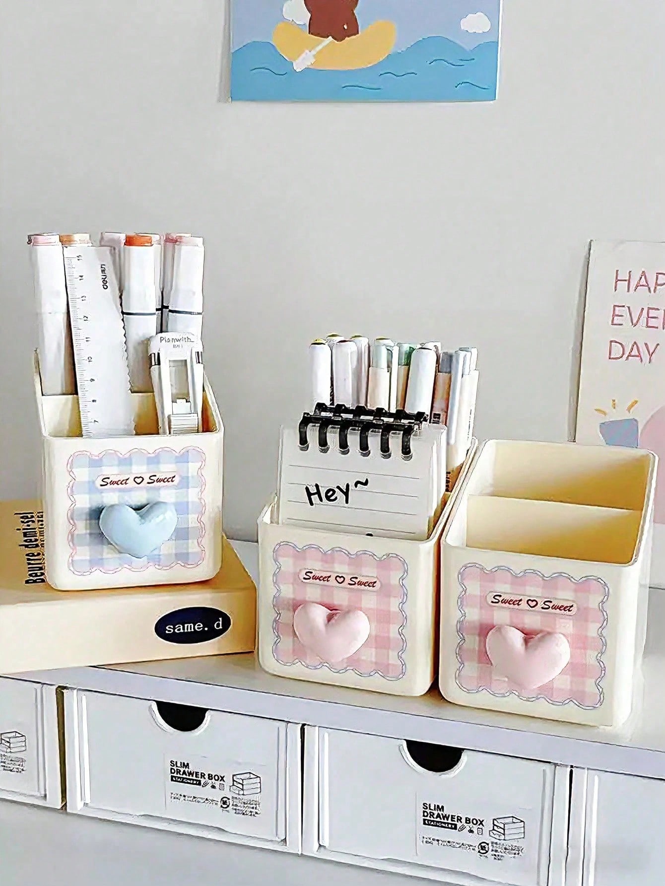 1pc Desktop Stationery Storage - Stationery Office Supply Store recension och pris