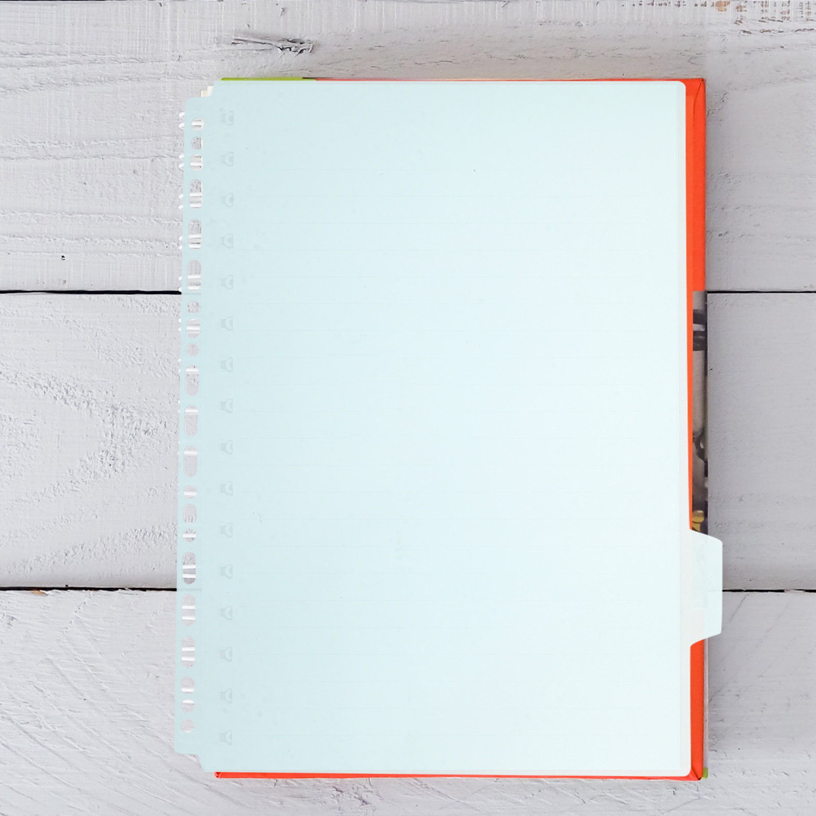 6Pcs File Binder Dividers A4 I - Index Tab Divider recension och pris